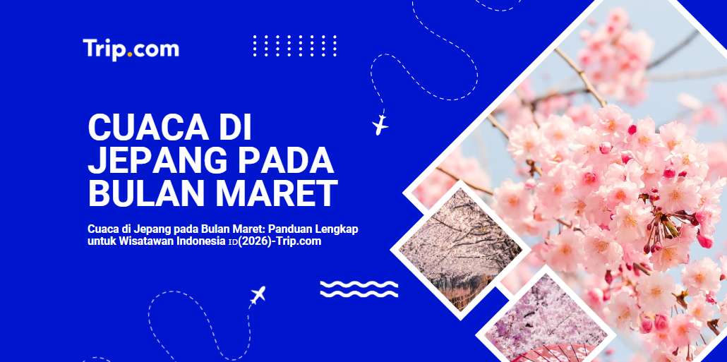 Cuaca di Jepang pada Bulan Maret 2026– Suhu, Bunga Sakura & Tips Perjalanan| Trip.com