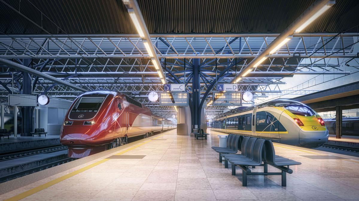 Eurostar trains