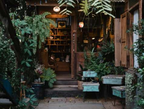 A cafe in Chiang Mai