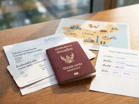 ฟรีวีซ่ากวางโจวสำหรับคนไทย ใช้อย่างไร?