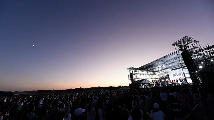 2024大洗海上花火大會音樂祭現場