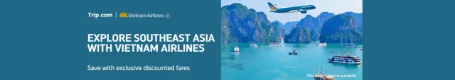 Trip.com Promo Code USA: Uncover Southeast Asia: Exclusive Discounts with Vietnam Airlines & Trip.com