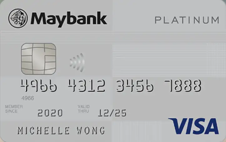 Maybank platinum visa card