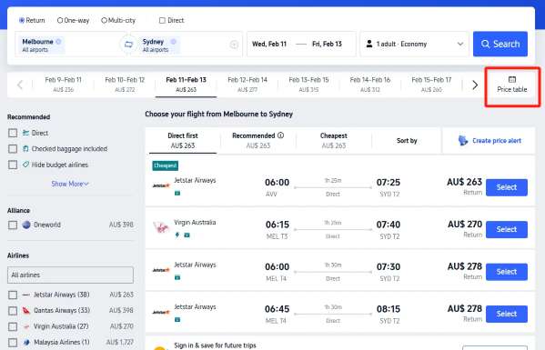 How to Check Flight Ticket Price Trends on Trip.com?