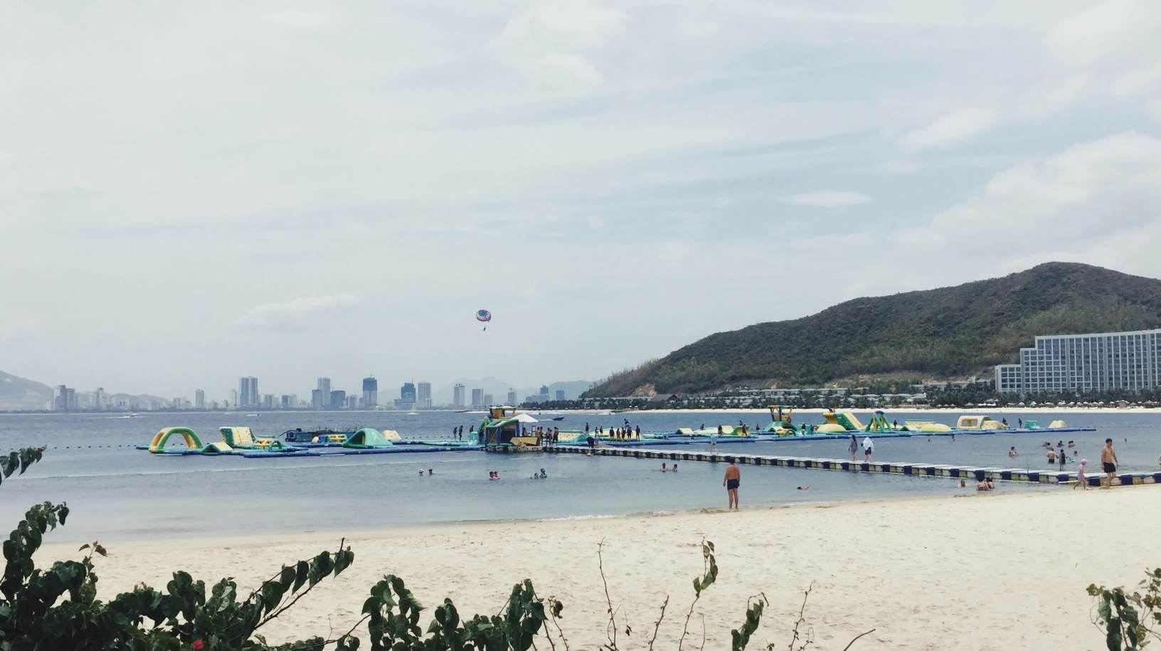 отели нячанга на карте, западные районы