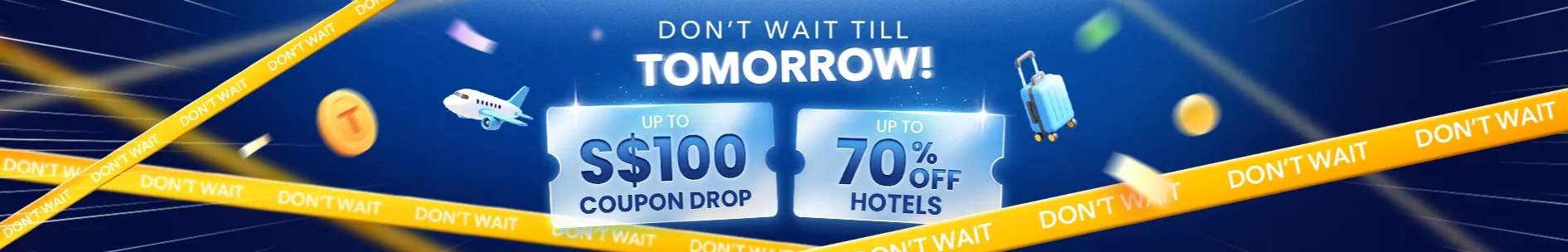 Trip.com Promo Code Singapore: Don't Wait Till Tomorrow Promotion Le Palme Promo Code