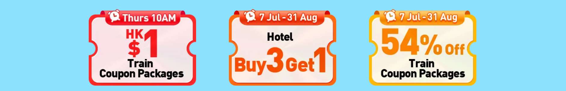 Trip.com Promo Code Hong Kong: Trip.com Summer Specials: HK$1 Train Deals & Hotel Offers