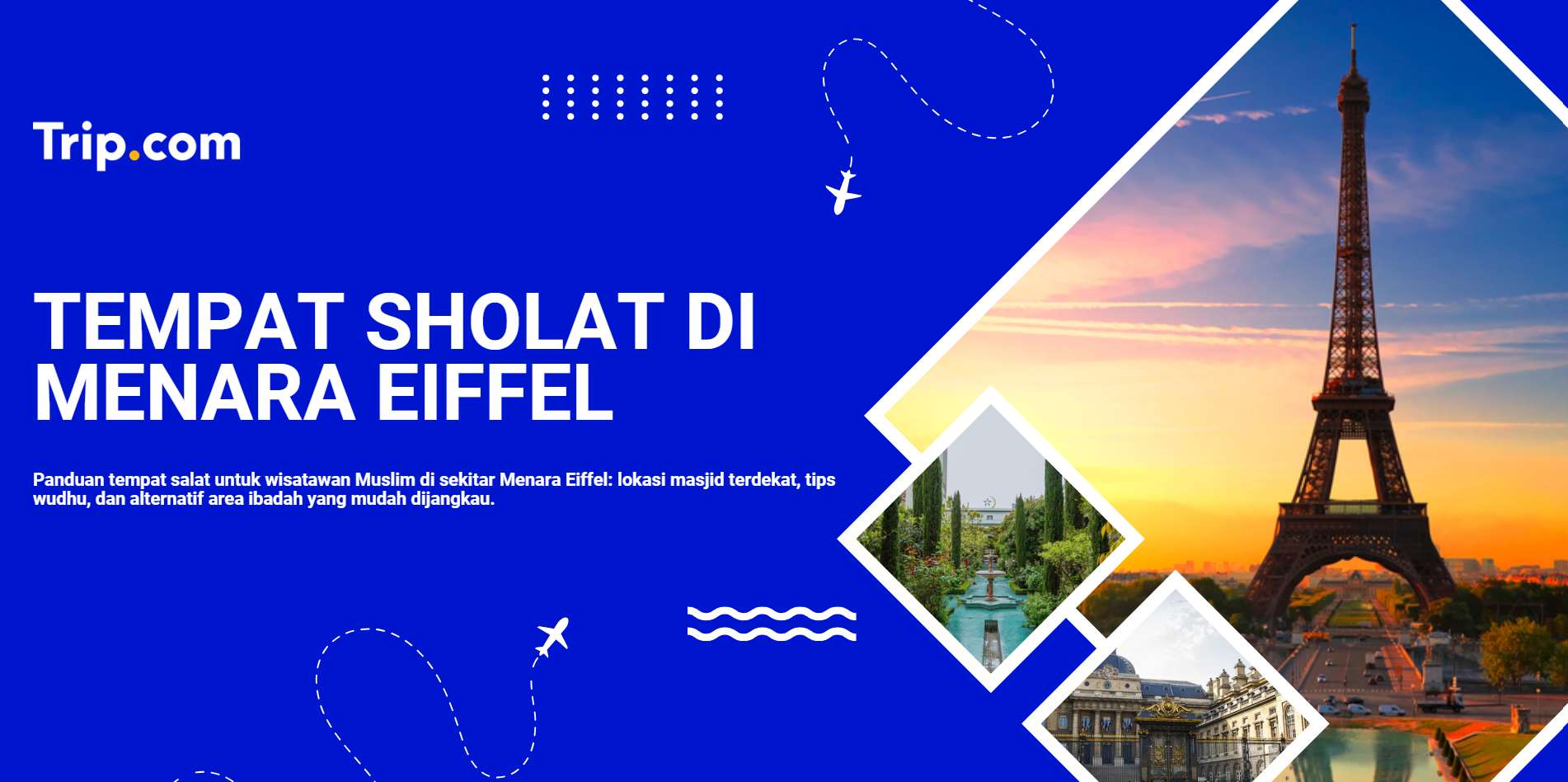 tempat sholat di menara eiffel