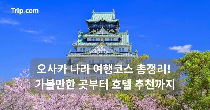 오사카 나라 여행코스 총정리! 가볼만한 곳부터 호텔까지 | 트립닷컴
