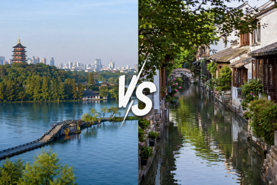Hangzhou vs Suzhou city vibe