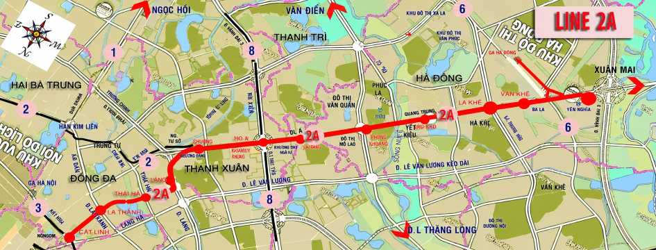 Hanoi Metro Line 2A
