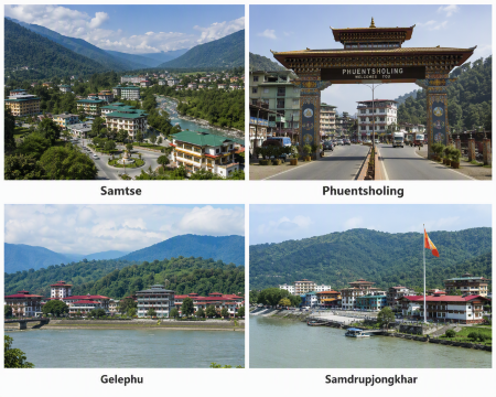 Bhutan Towns