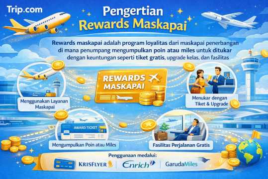Pengertian Rewards Maskapai