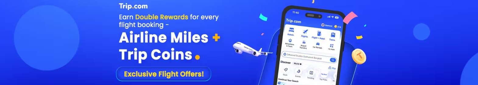 Trip.com Double Your Rewards