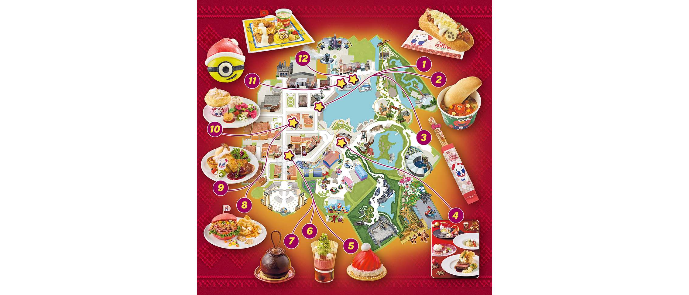 大阪環球影城聖誕 | 美食市集