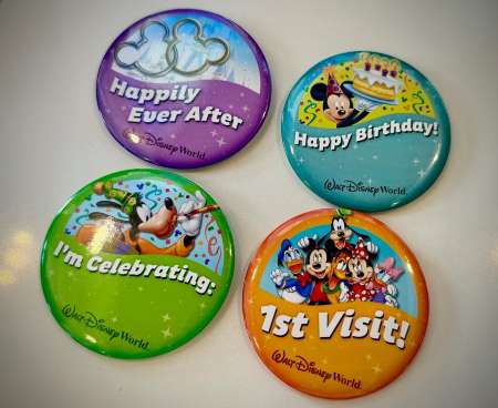 Disney World Free Badge