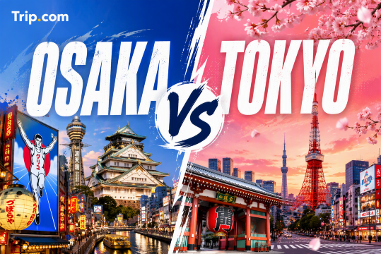 Osaka vs Tokyo