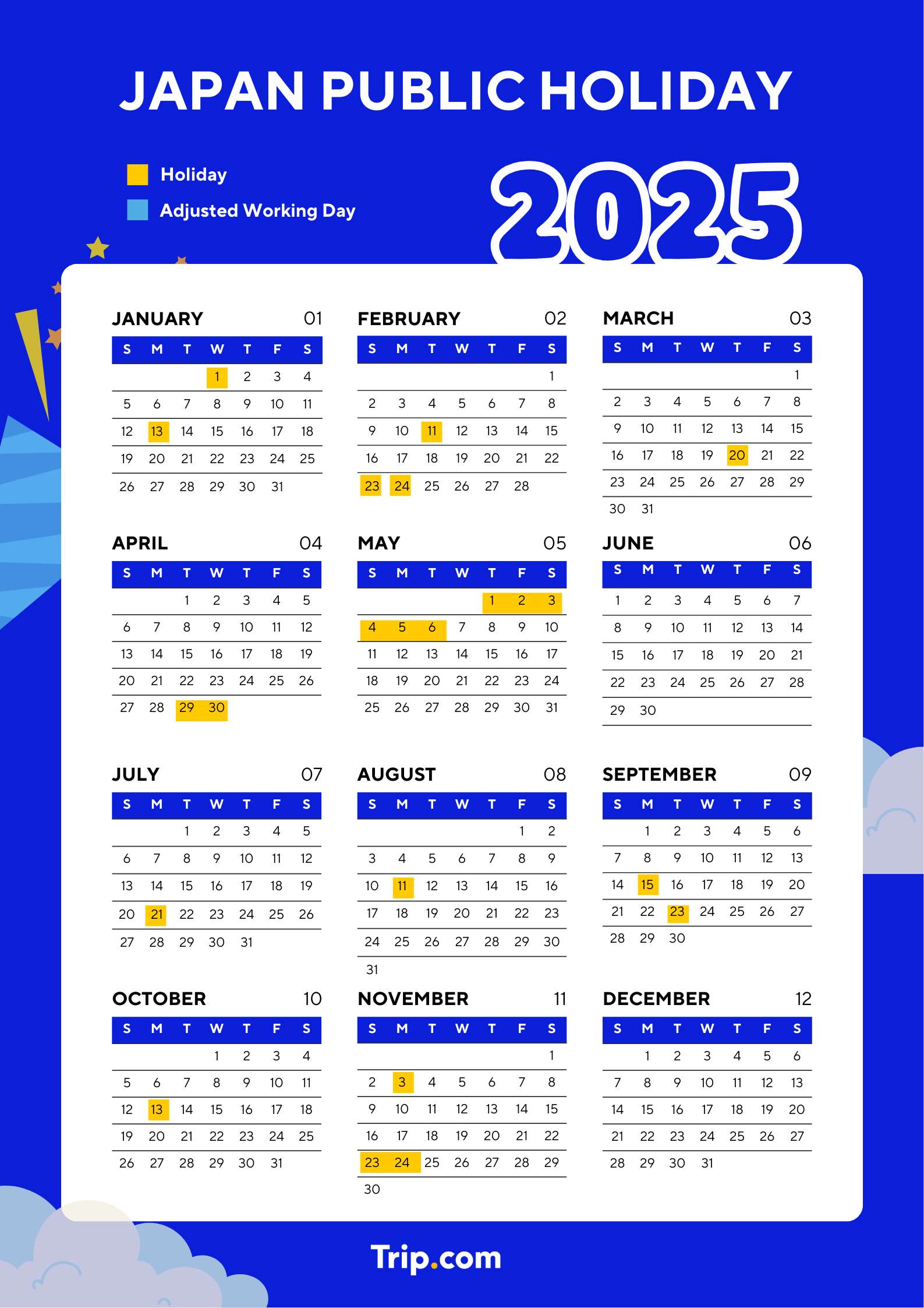 public holiday tokyo