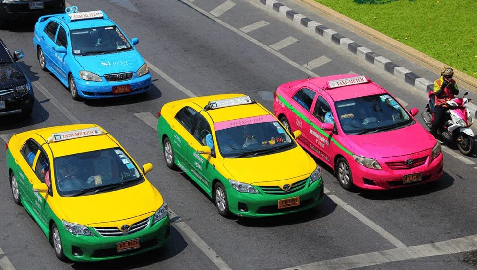 Taxis in Bangkok