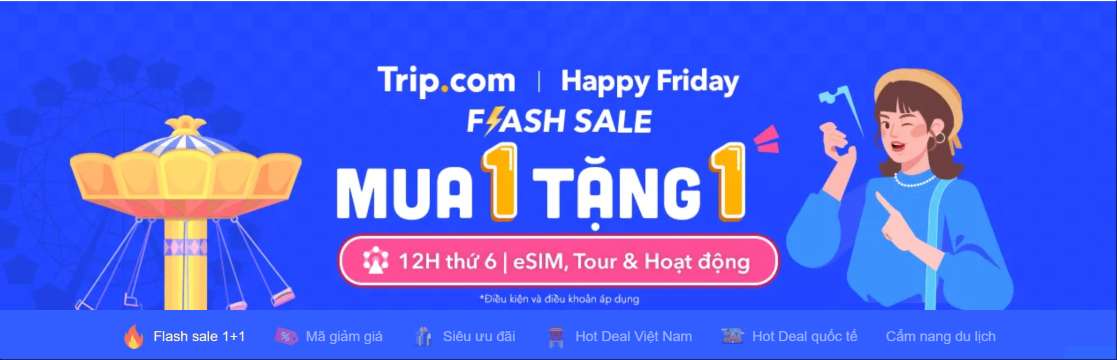 Khuyến Mãi Vé Vui Chơi & Hoạt Động Du Lịch Hàng Tuần