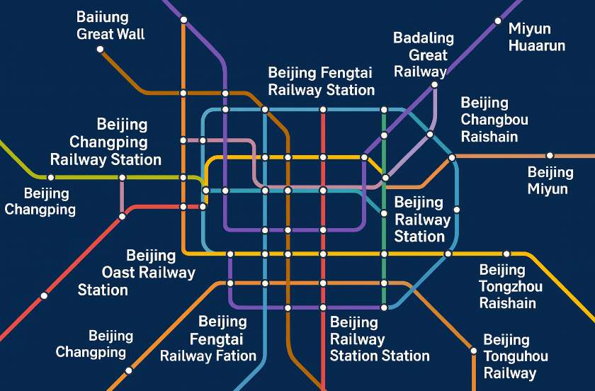 Où prendre le train à Pékin