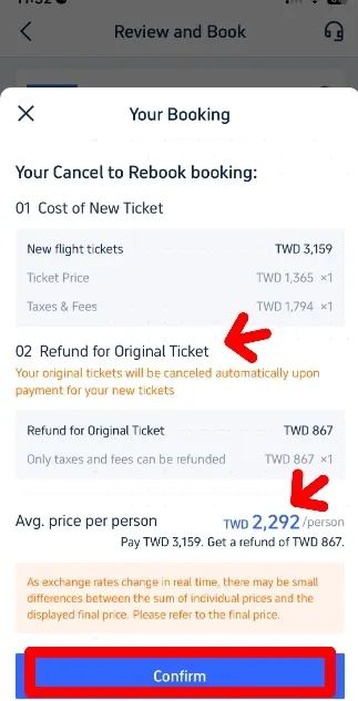 Hướng Dẫn Thay Đổi Đặt Chỗ Trên Trip.com