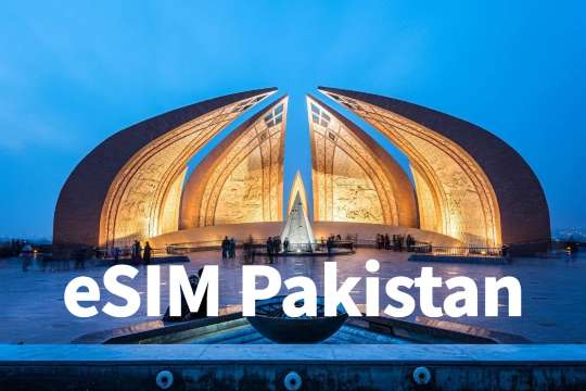 Best Discounted eSIM for Pakistan from £0.48