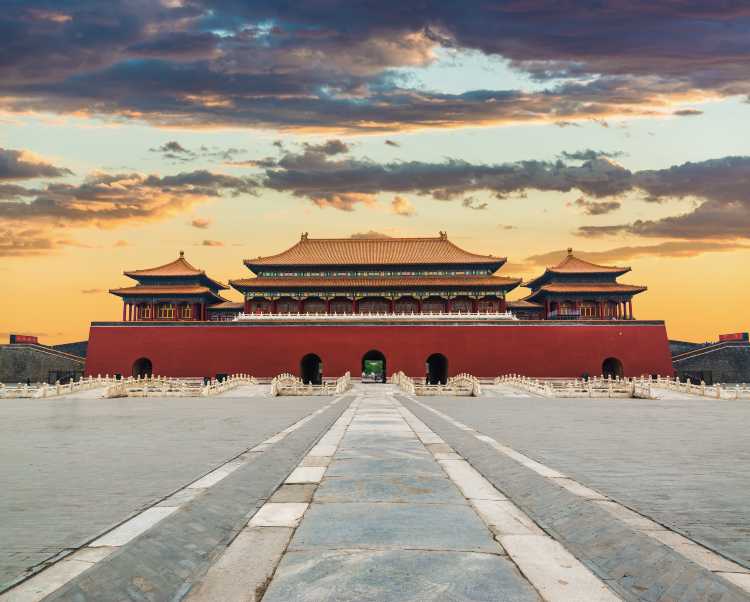 Forbidden City Meridian Gate