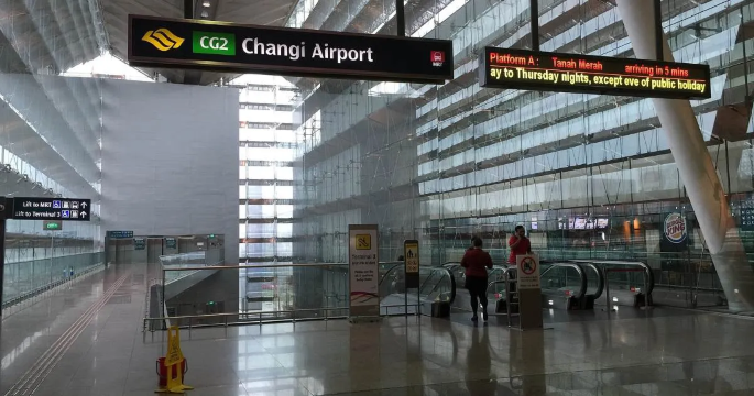 Estación de MRT del aeropuerto de Changi