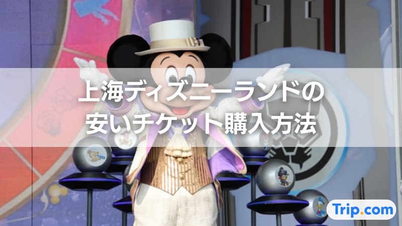 上海ディズニー チケット 安い