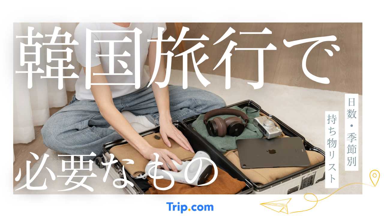 韓国旅行 必要なもの