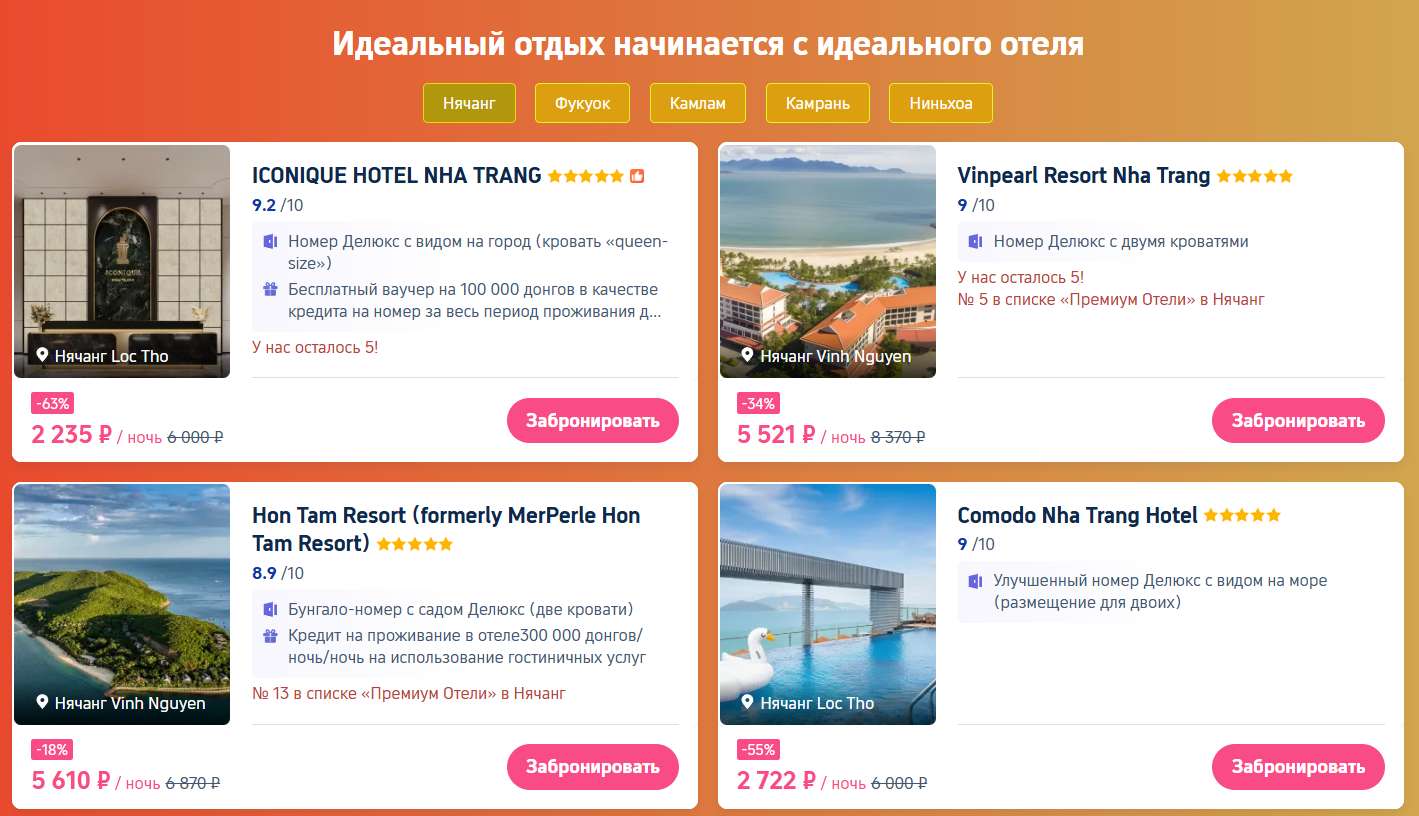 Путешествия из России во Вьетнам