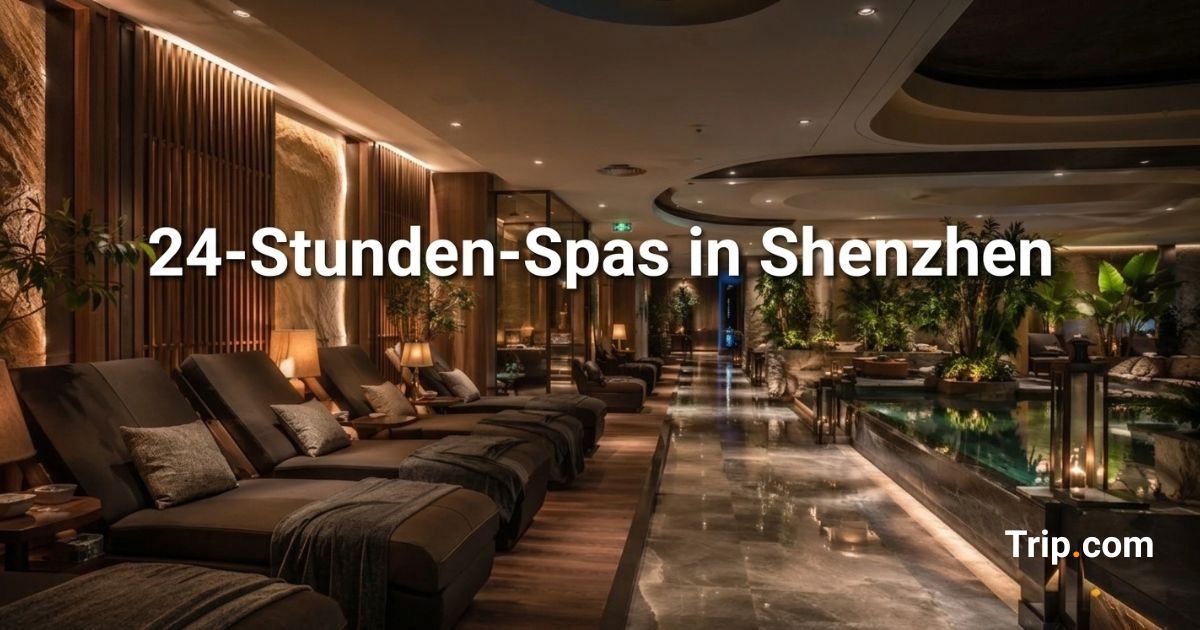 24-Stunden-Spas in Shenzhen: Standorte, Preise & Services