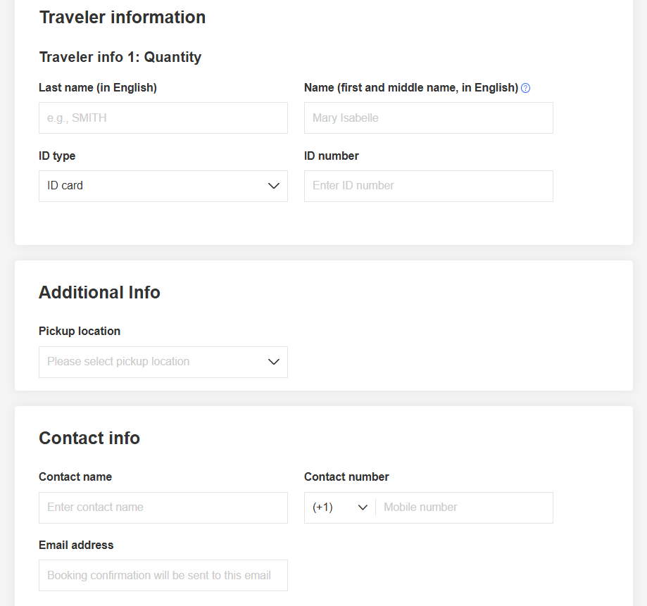 How to Buy a China SIM Card on Trip.com? | Step 2: Complete Your Purchase
