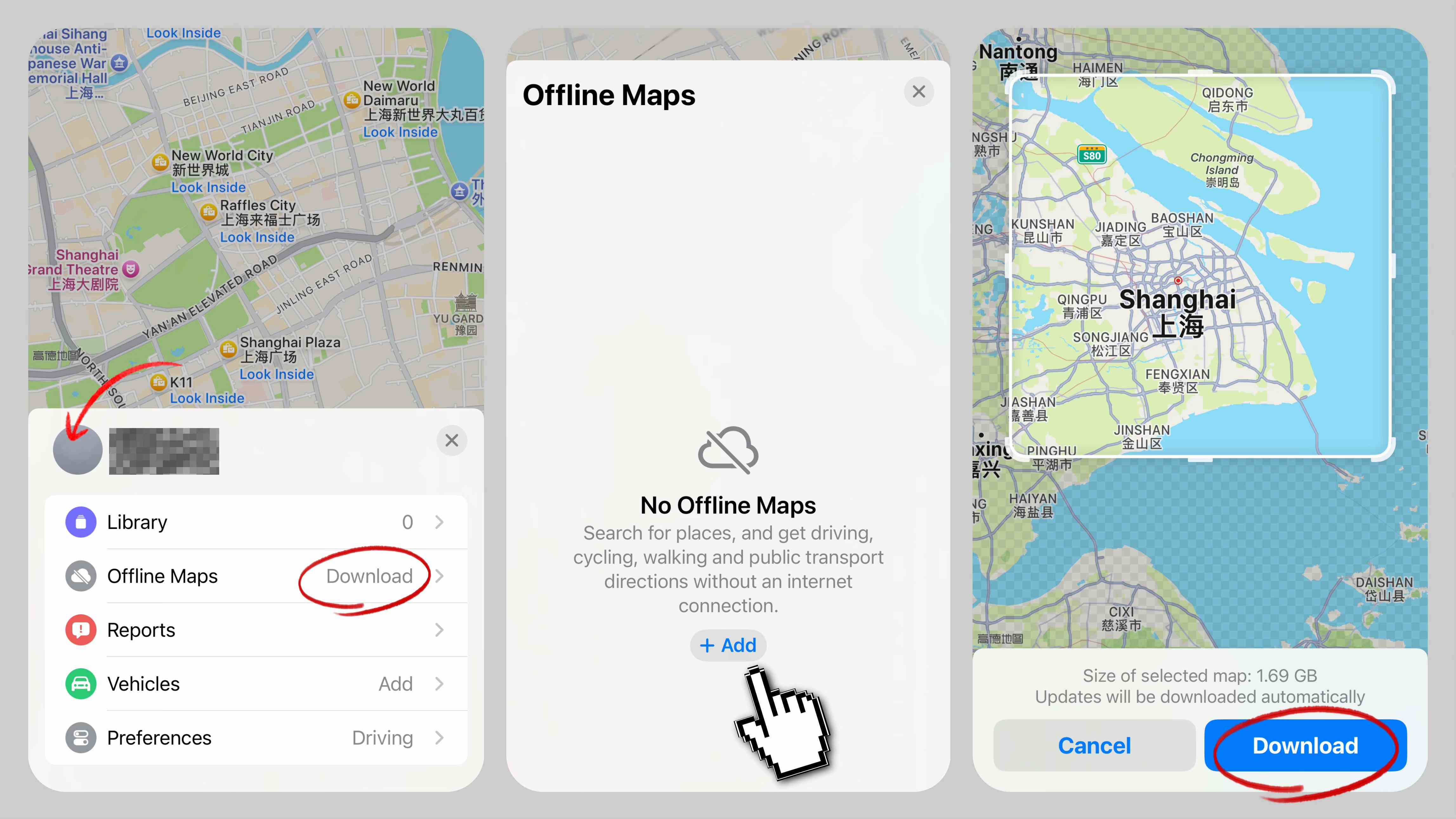 How to Download Offline Apple Maps for China