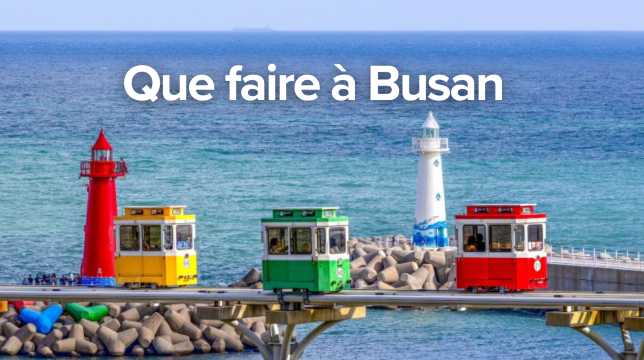 Que faire à Busan