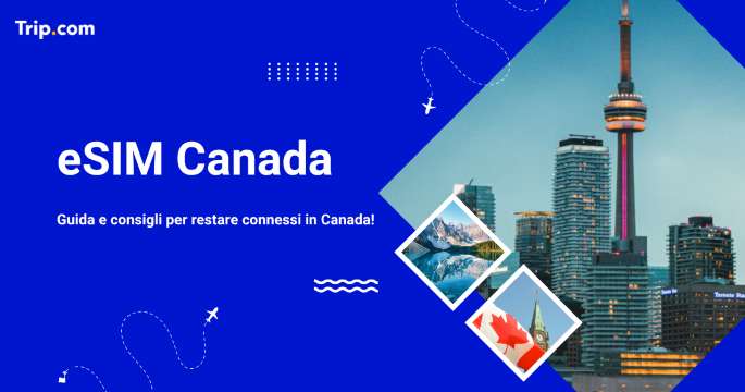 La migliore eSIM per Canada da 0,21 €