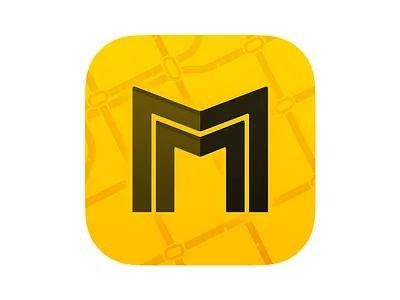Иконка приложения MetroMan со схемами метро китайских городов