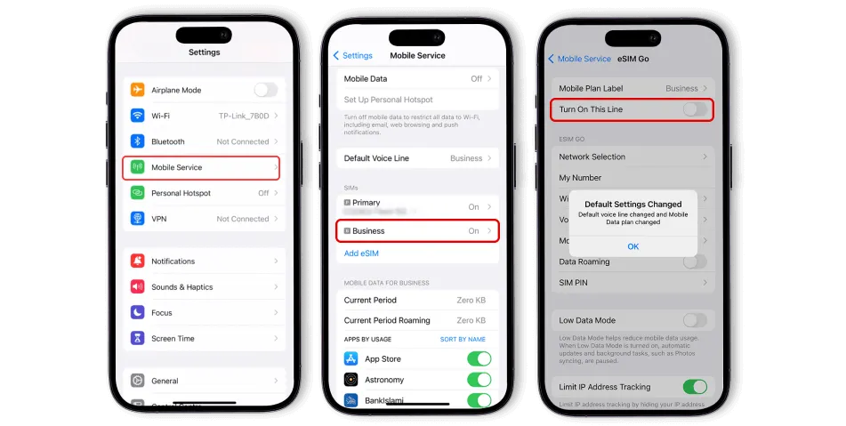 How to Turn Off an eSIM Without Deleting It