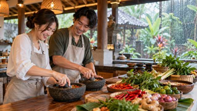 バリ島の雨の日はスパや料理体験、ホテルの時間を楽しもう
