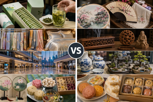 Hangzhou vs Suzhou shopping