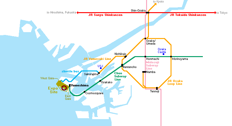 How to Get to Expo 2025 Osaka