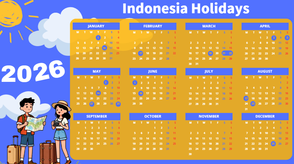 2026 Indonesia Public Holiday Calendar