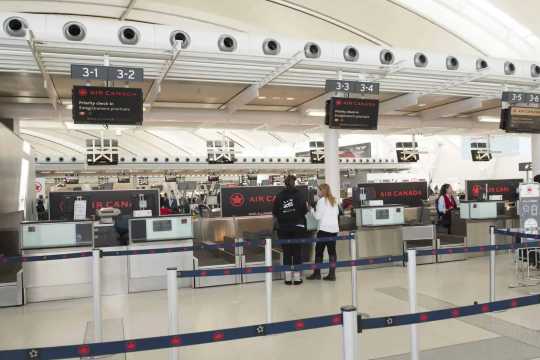 Airport Counter at Immigration