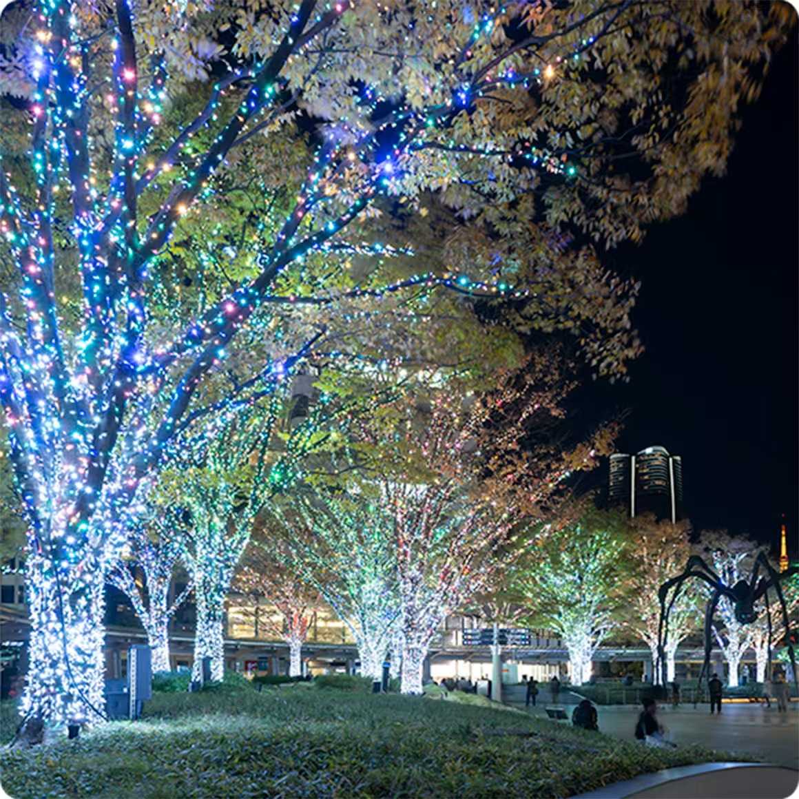 東京聖誕燈飾 | 66廣場燈光秀