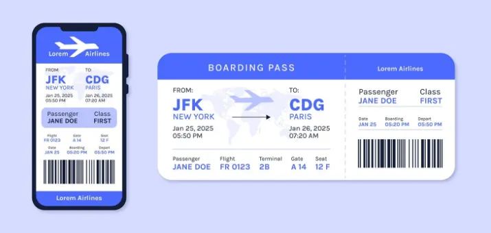 Wie Sie Ihr Trip.com E-Ticket und Ihre Bordkarte erhalten