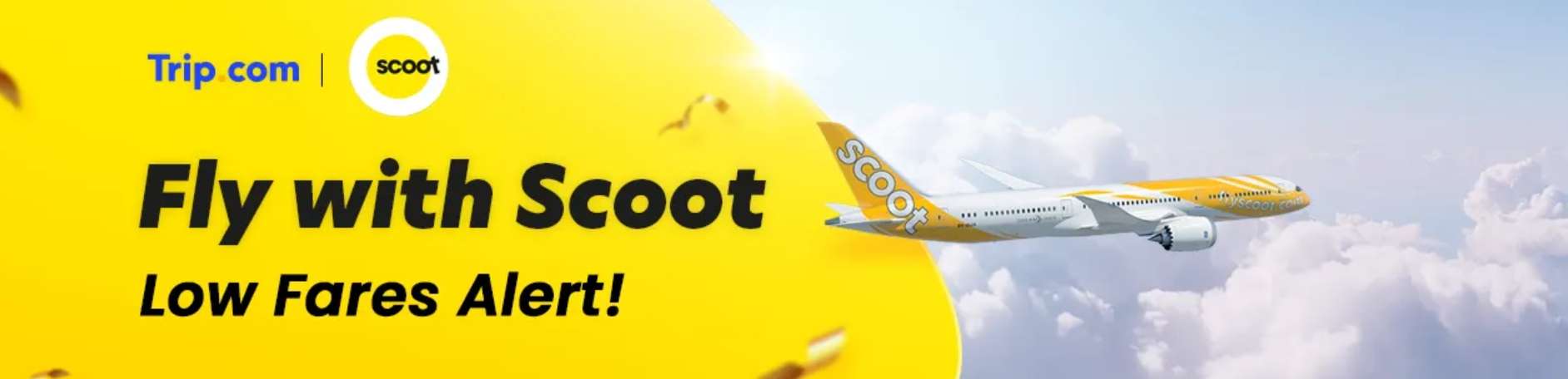 新加坡 Trip.com 优惠码: 酷航优惠