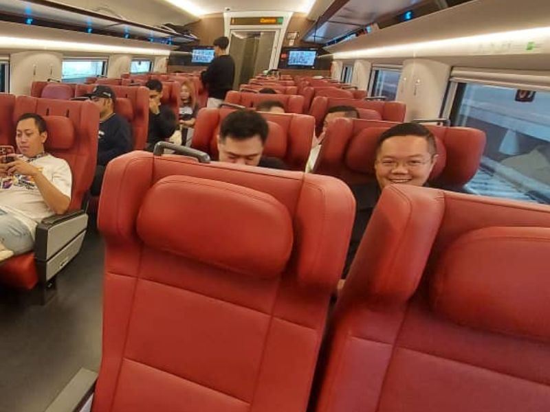 Whoosh Train Interior