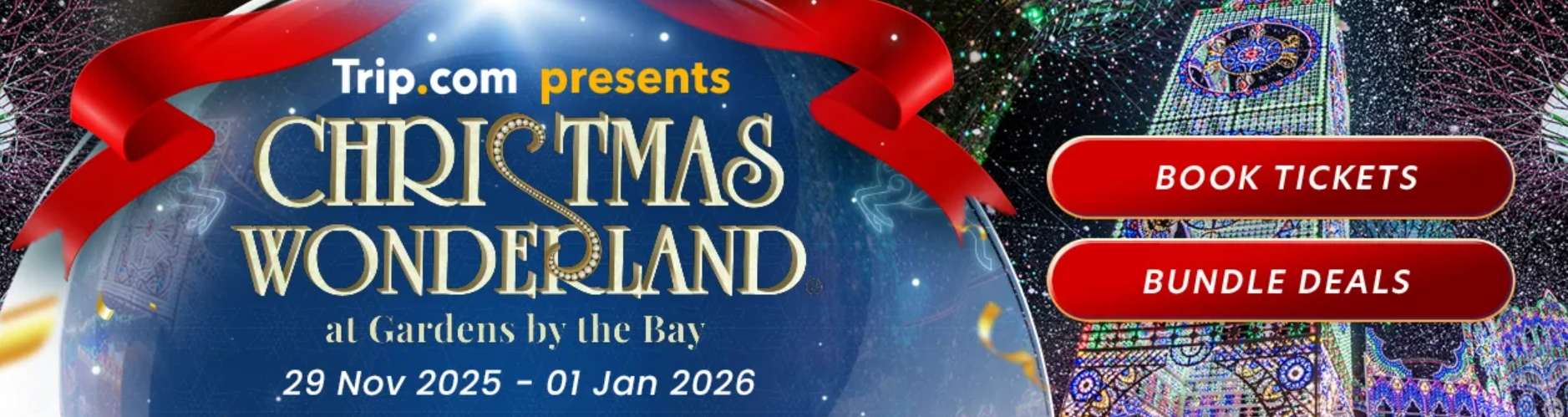Trip.com Promo Code Singapore: Christmas Wonderland 2025 Tickets