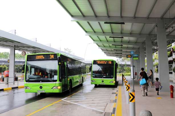 Public Bus to Changi Airport